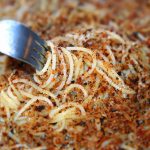 Anchovy Breadcrumb Spaghetti