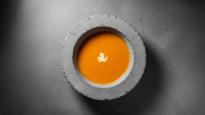 Spicy Lentil & Coconut Soup