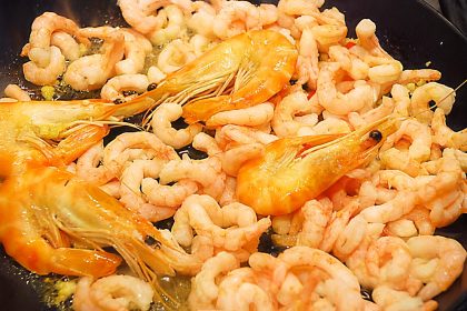 Chilli Prawns with Aioli