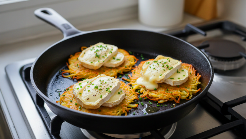 Sweet Potato & Goat’s Cheese Rosti