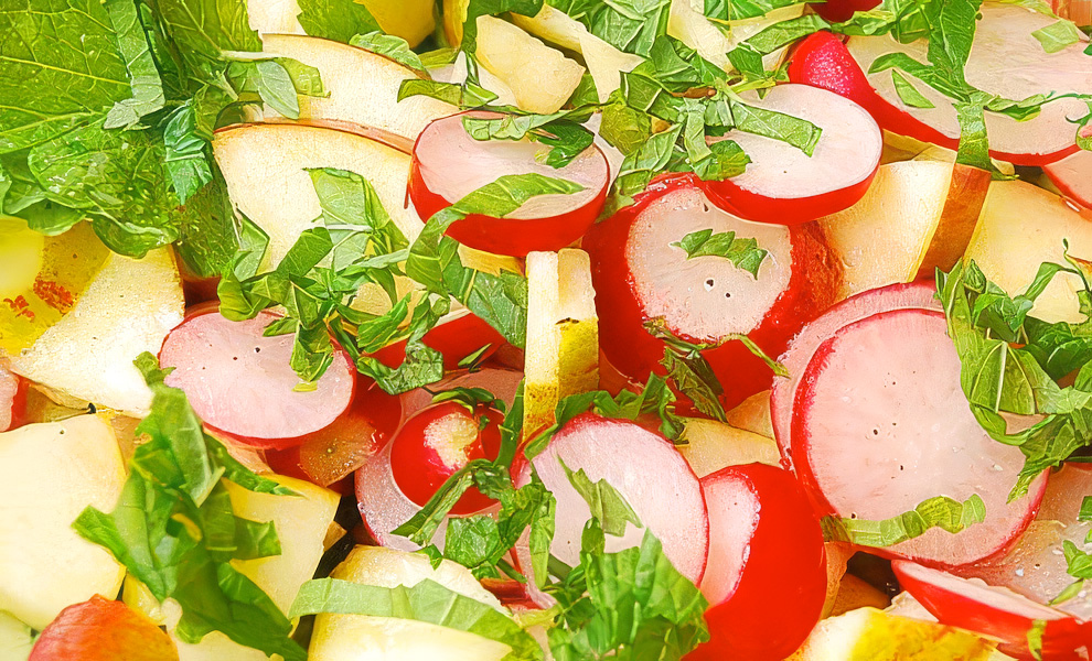 Radish & Apple Salad