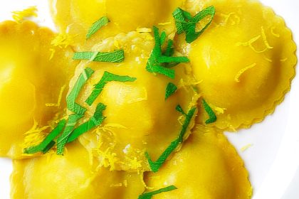 Goat’s Cheese Ravioli