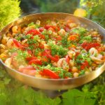 Seafood with Chickpeas