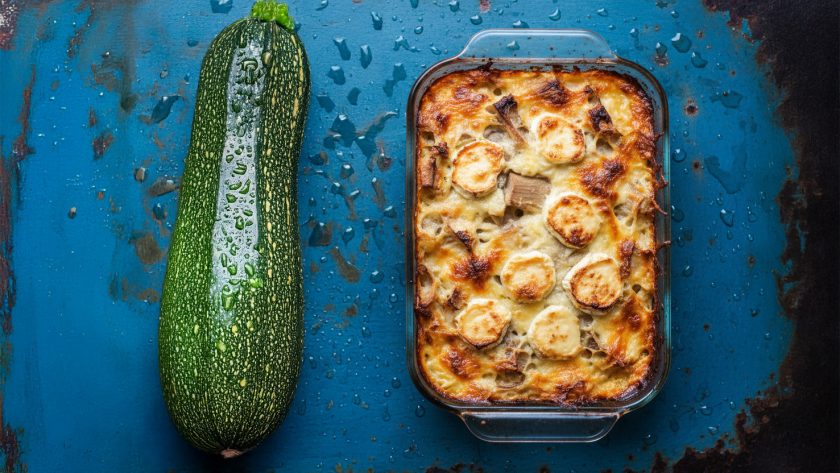 Marrow & Goat’s Cheese Gratin