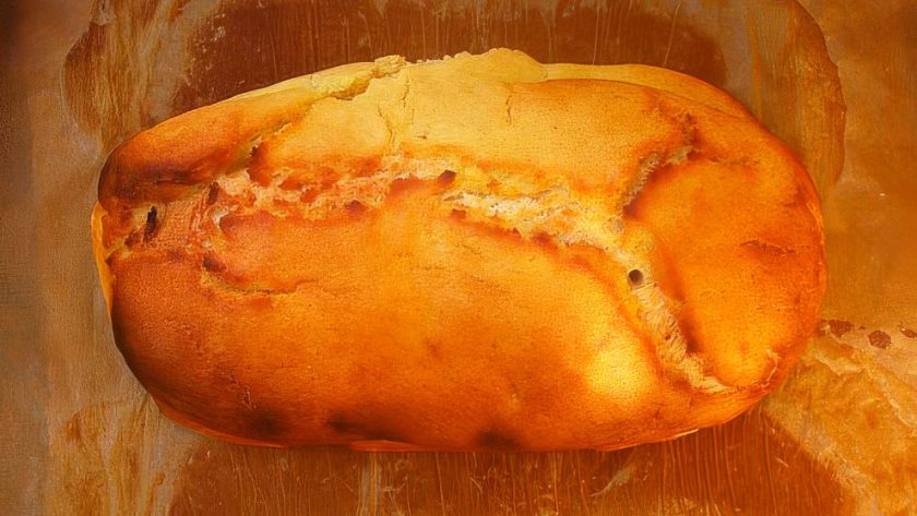 Semolina-crust pain de mie