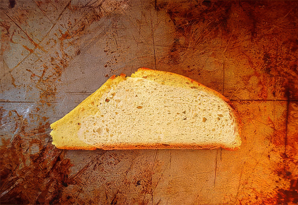 Semolina-crust pain de mie