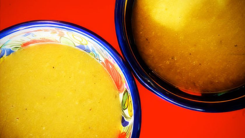 Brussels Sprout & Caramelised Onion Soup