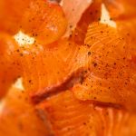 Escalopes of Salmon with Champagne & Chive Sauce