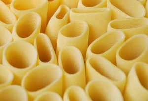 Paccheri with Anchovies, Capers, Olives (& Raisins)