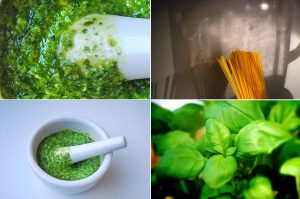 Linguine with Pesto and New Potatoes