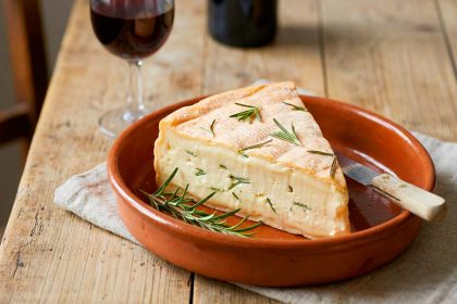 Stinking Bishop with Jersey Royals