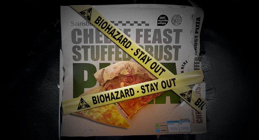 Sainsbury’s Cheese Feast Stuffed Crust Pizza