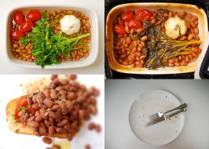 Baked beans on toast