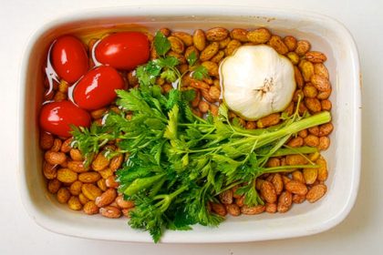 Baked beans on toast