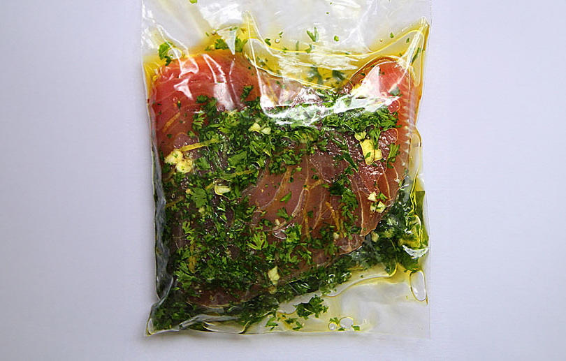 Gremolata Poached Tuna