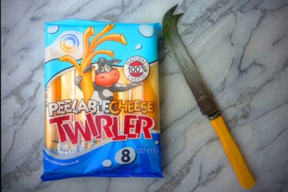 Peelable Cheese Twirler
