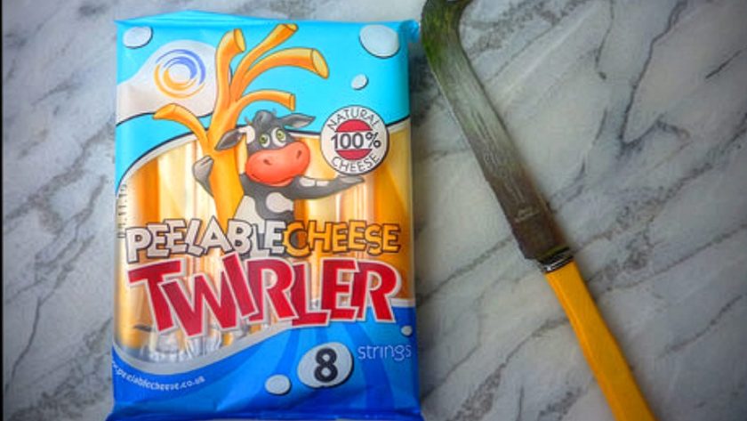 Peelable Cheese Twirler