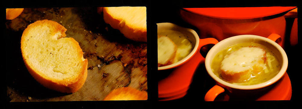 Vegetarian(ish) French(ish) Onion Soup