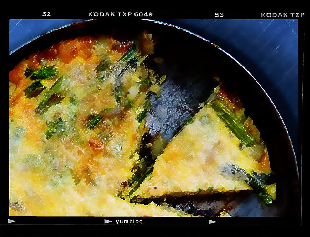 Potato and Asparagus Frittata