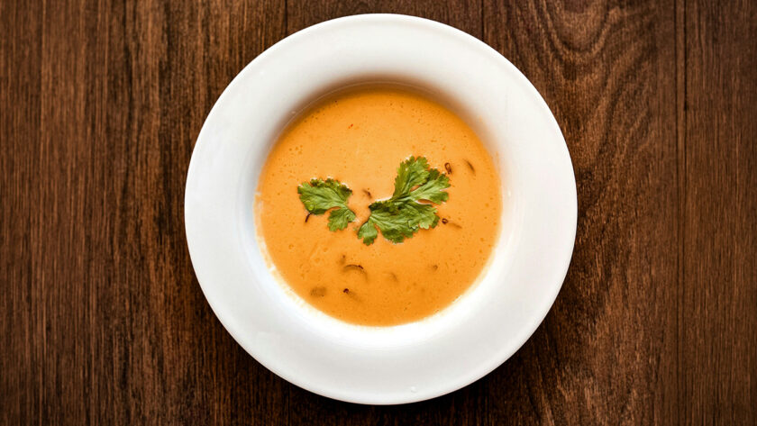 Carrot Soup with Ginger & Honey