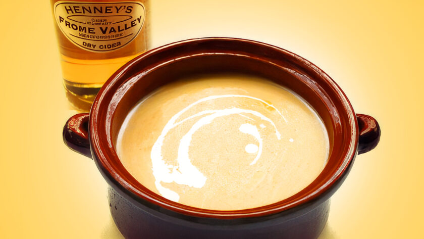 Stilton and Cider Soup