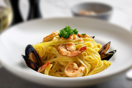 Seafood Tagliatelle