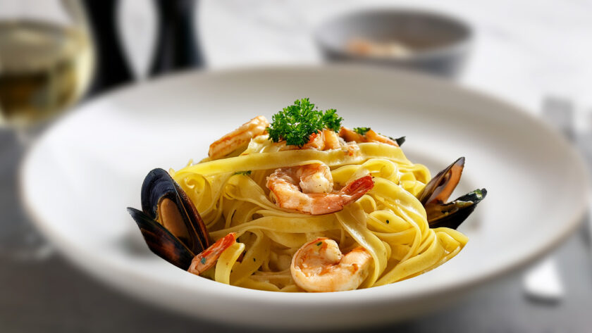 Seafood Tagliatelle