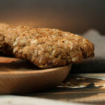 Blue Cheese Oat Biscuits
