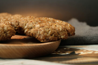 Blue Cheese Oat Biscuits