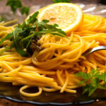 Anchovy, Rocket & Lemon Linguine