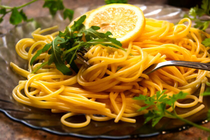 Anchovy, Rocket & Lemon Linguine