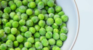Linguine with Peas & Mint Pesto